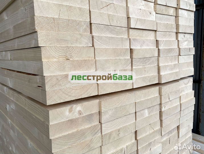 Доска сухая строганная