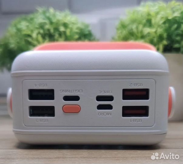 Повербанк 50000 mah на солнечной батарее