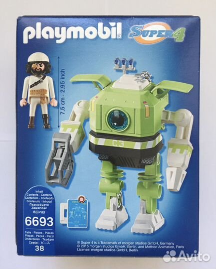 Конструкотр Playmobil 6693 Робот Клеано новый