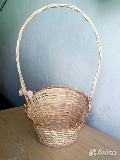 Подарочная корзинка под цветы