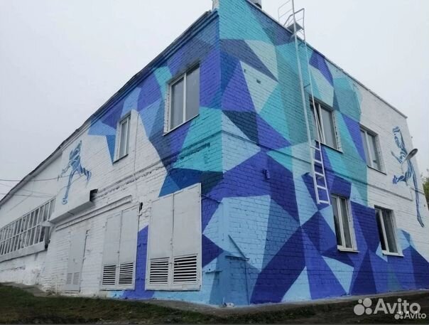 Роспись стен. Граффити оформление. Художник