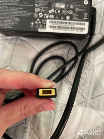 Блок питания для ноутбука lenovo прямоугольная