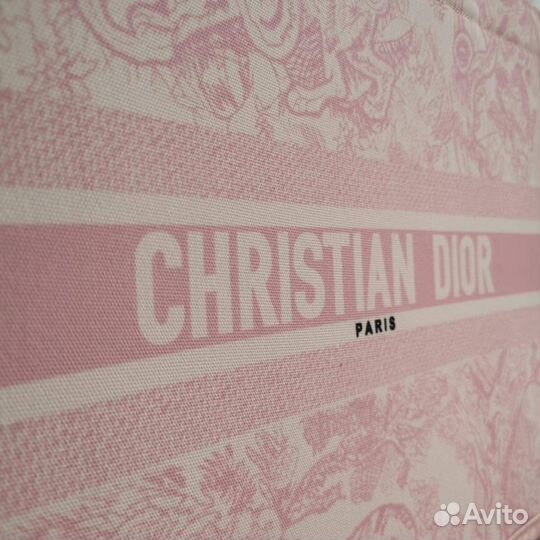 Сумка Christian Dior book tote Из Канвы