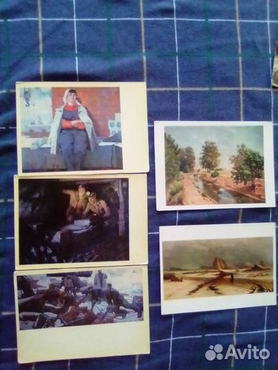 Открытки коллекции советские разных годов
