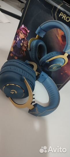 Игровые наушники Logitech G Pro 10