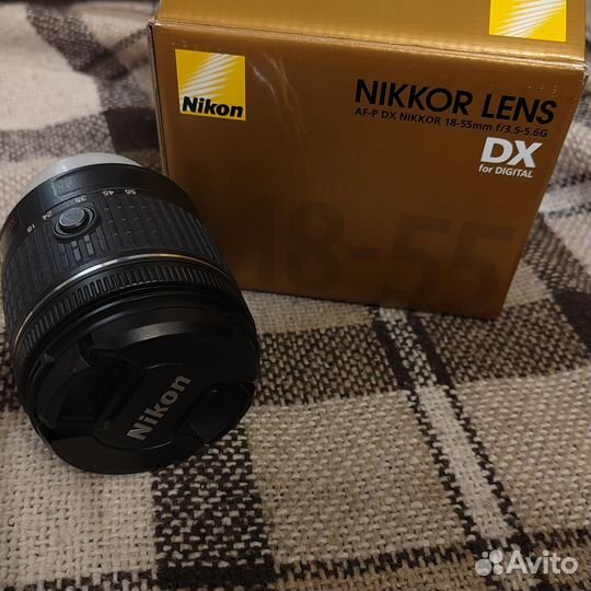 Объектив nikon 18-55, f 3,5-5,6 DX