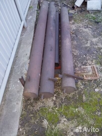 Регистры толстостенные для отопления по 2 метра