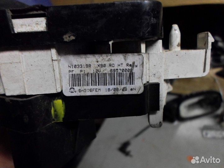 Блок управления отопителем (Renault Logan)