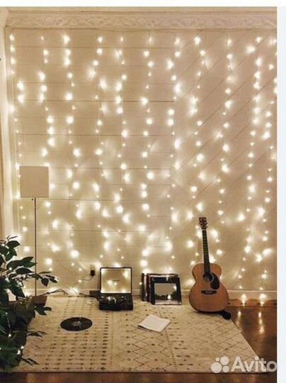 Гирлянда штора