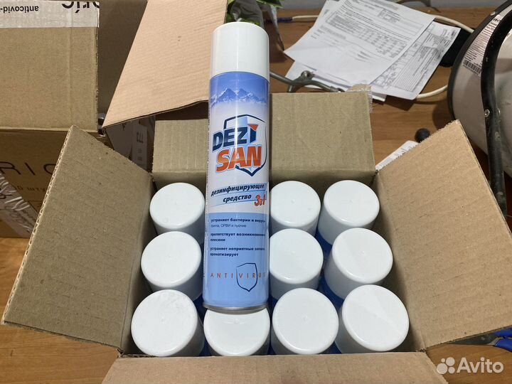 Дезинфицирующее средство Дезисан 300 мл аэрозоль