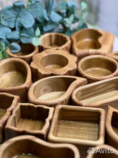 Подсвечник деревянный