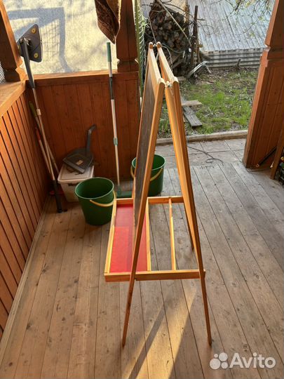 Мольберт детский двухсторонний