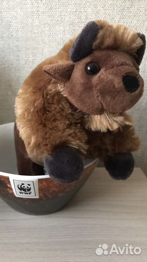 Игрушка Зубр в пиале(новая)