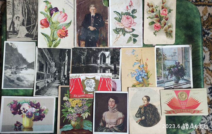 Советские открытки 1940 г