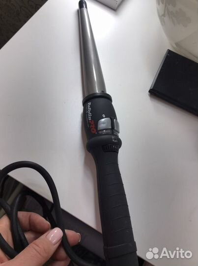 Проф плойка для обьемных кудрей, афро BaByliss Pro