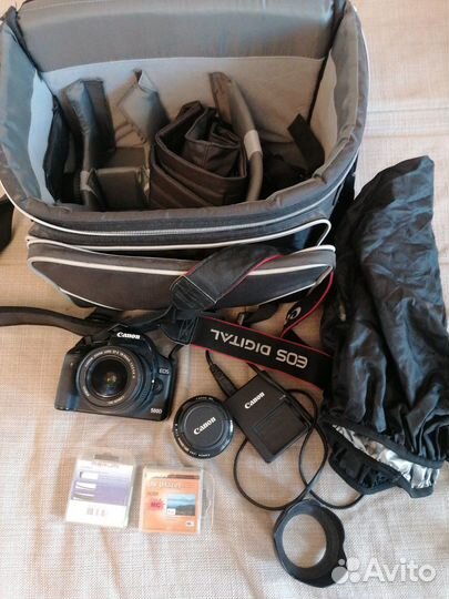 Фотоаппарат Canon EOS 500 D в комплекте
