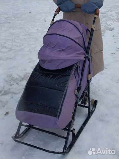 Санки коляска