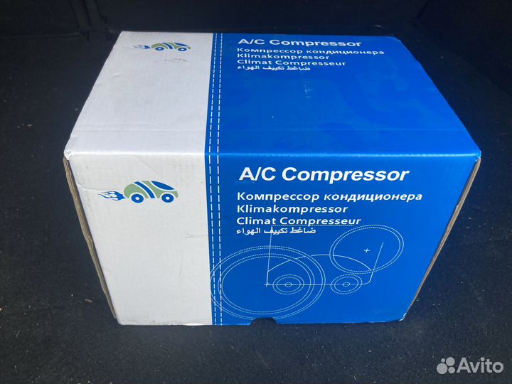 Компрессор кондиционера krauf KCS0151YU citroen C5