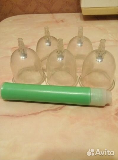 Набор вакуумных банок для массажа