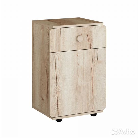 Тумба 24.01 Дельта-Лофт правый черный