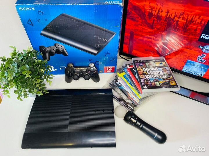 Playstation 3 Slim III PS3 Superslim White/Red