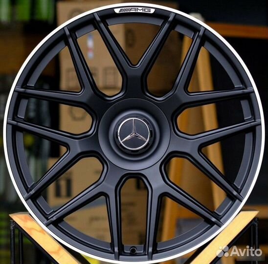 Кованые диски в стиле Amg Mercedes GLE coupe r21
