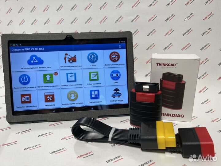 Launch x431 Thinkdiag с софтом Diagzone