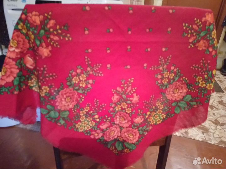 Платок шерстяной СССР