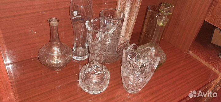 Графины, вазы