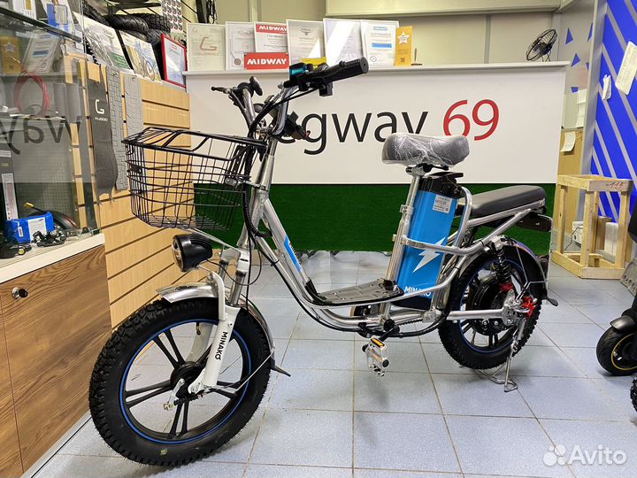 Электровелосипед Minako V8 Eco 12/15/21Ah