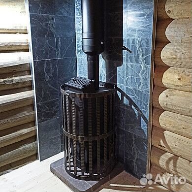 Печь для бани Везувий Ураган Ковка 28