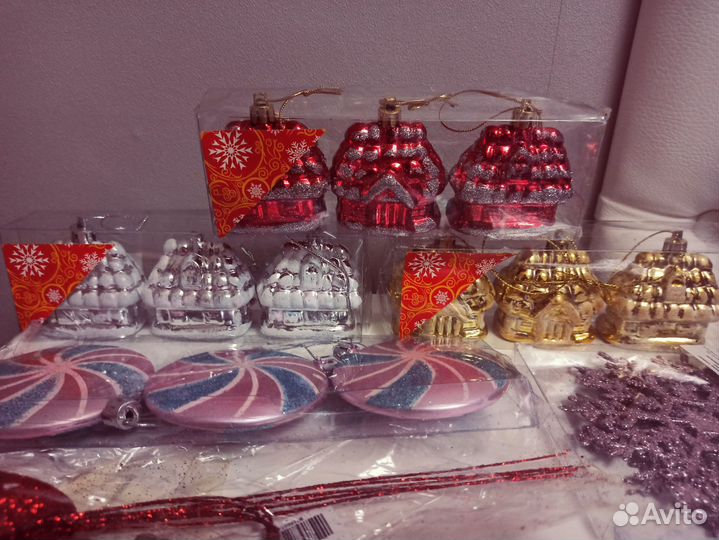 Новые наборы ёлочных игрушек