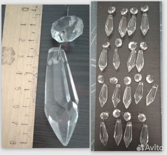 Подвески хрустальные для люстры