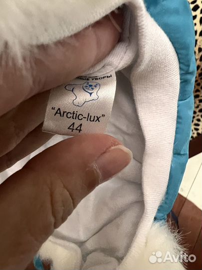 Шапка для девочки зима 44