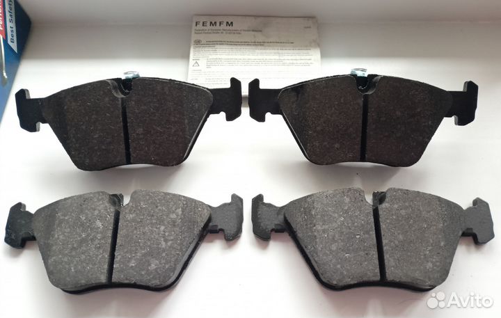 Колодки передние BMW E39