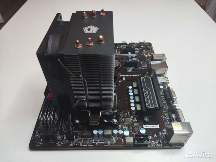 Комплект: Ryzen 3600, B350, 16Gb, кулер