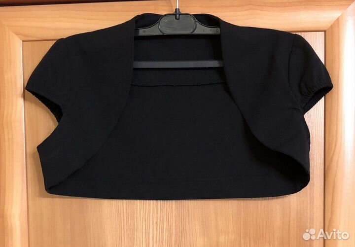 Болеро черное для девочки