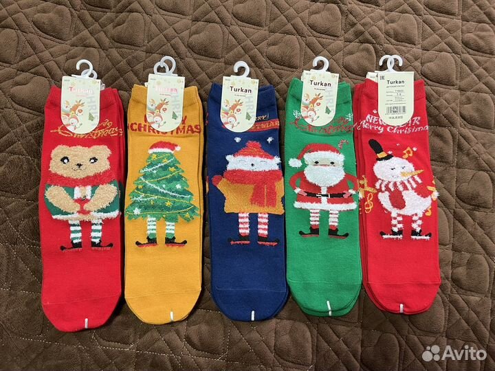 Новогодние носки