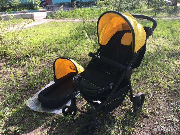 Коляска 3 в 1 recaro