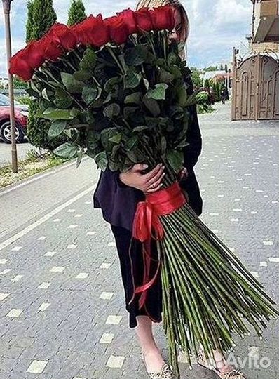 Высокие розы Гигантские розы Доставка цветов