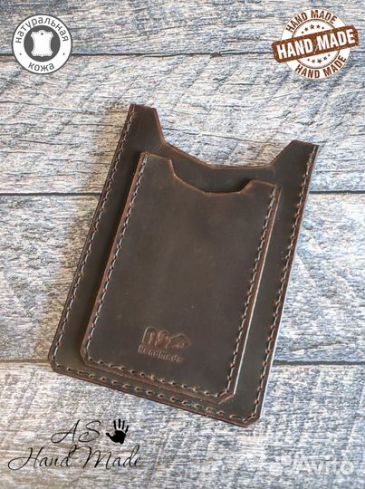 Обложка для автодокументов натуральная кожа