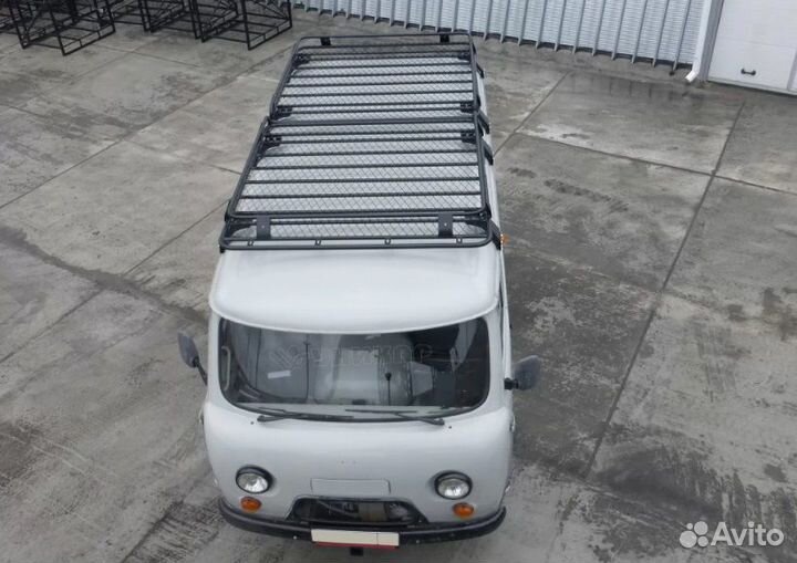 Корзина экспедиционная на крышу УАЗ 2206 Буханка