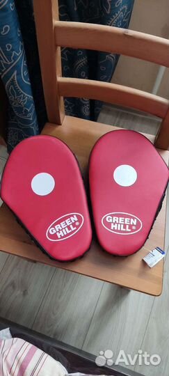 Боксерские лапы green hill