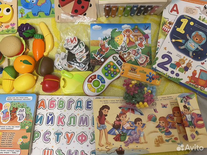 Развивающие игрушки пакетом