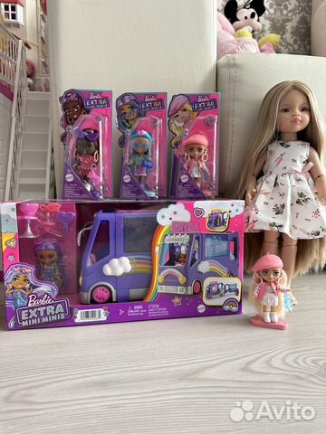 Barbie extra mini minis tour bus в наличии