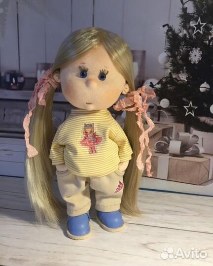 Текстильная интерьерная кукла