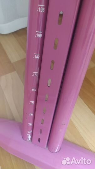 Растущая парта и стул деми