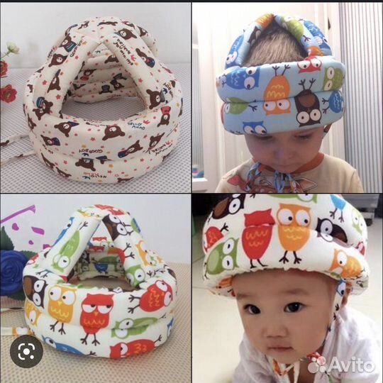 Детский шлем защитный для малышей