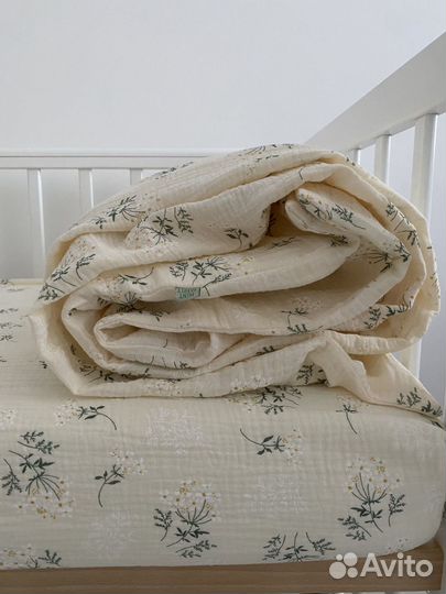 Детское постельное белье из муслина