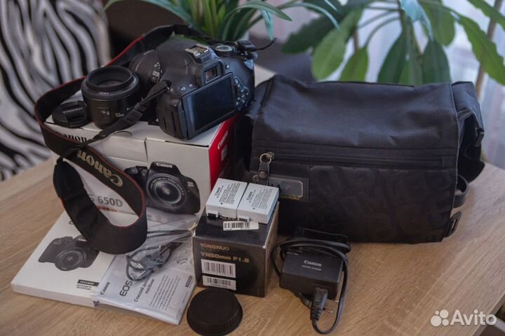 Фотоаппарат Canon 650D + Yongnuo 50 mm. F.1.8